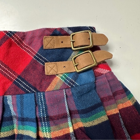 Ralph Lauren Polo Girls Plaid Skirt 4 - Picture 2 of 5